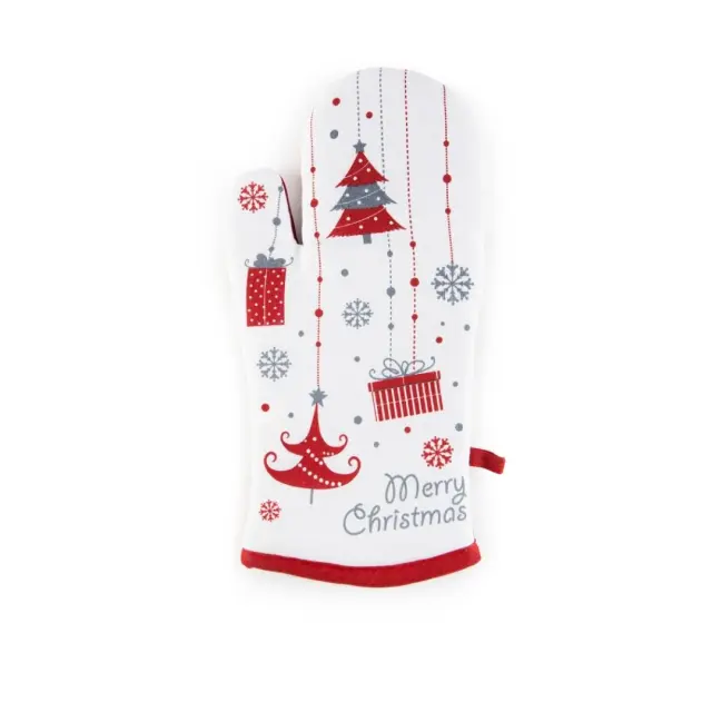 Χριστουγεννιάτικο Γάντι κουζίνας: Merry Christmas