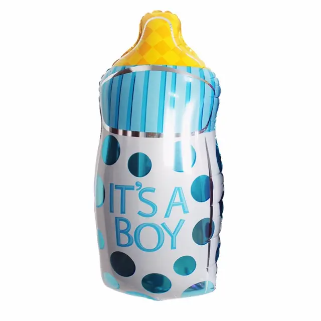Μπαλόνια γέννησης μπιμπερό 1τμχ - Bottle balloon - 58 x 25 εκ. αγόρι