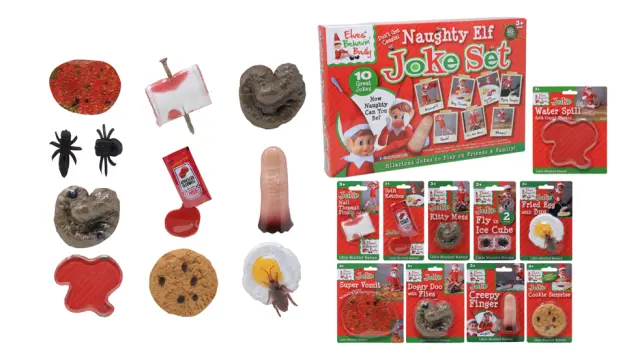 Elves Behavin' Badley - Naughty Elf Box of 10 Jokes (600309) - Toys