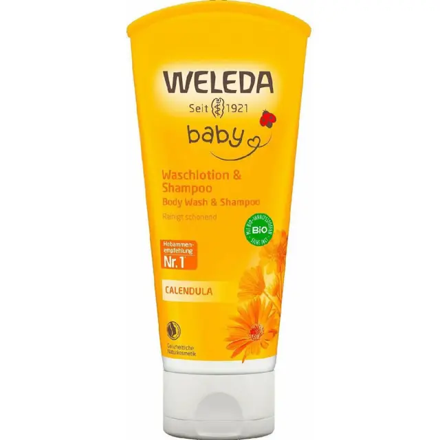 WELEDA Βρεφικό Set Καλέντουλα Κρέμα Αλλαγής Πάνας 75mL & Σαμπουάν Αφρόλουτρο 200mL & Δώρο Έκπληξη 3τμχ 3
