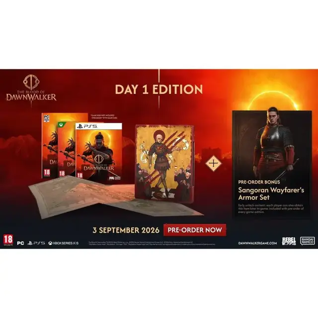 The Blood of Dawnwalker Day 1 Edition με Steelbook PS5 NEW 2