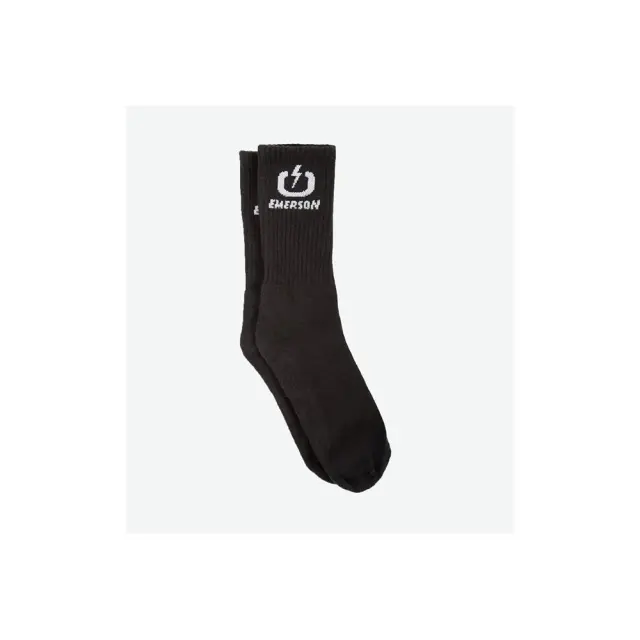Emerson Unisex High Socks (3Pair) (232.EU08.03-Black) - Μαύρο - 47-50