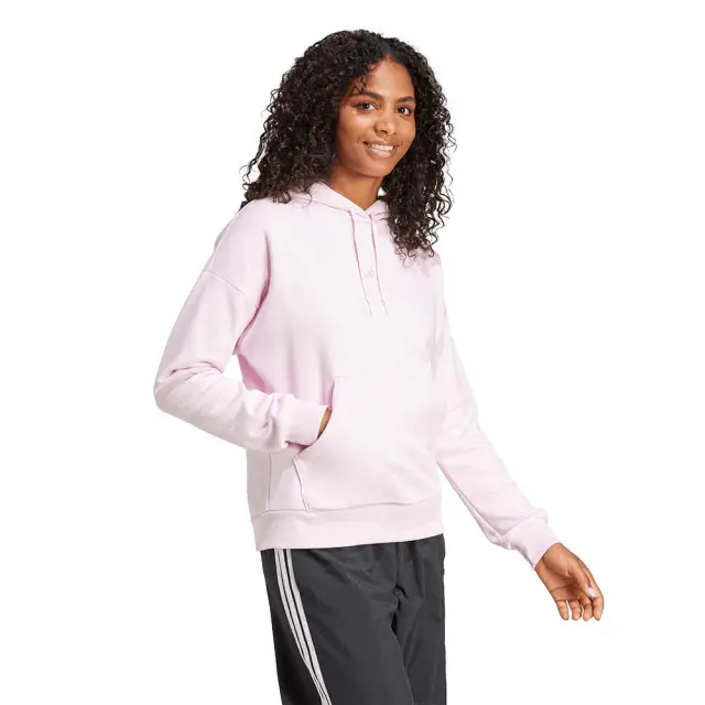 adidas Sportswear Women's Small Logo Feelcozy Hoodie Ροζ JN1856 (adidas Sportswear) 3