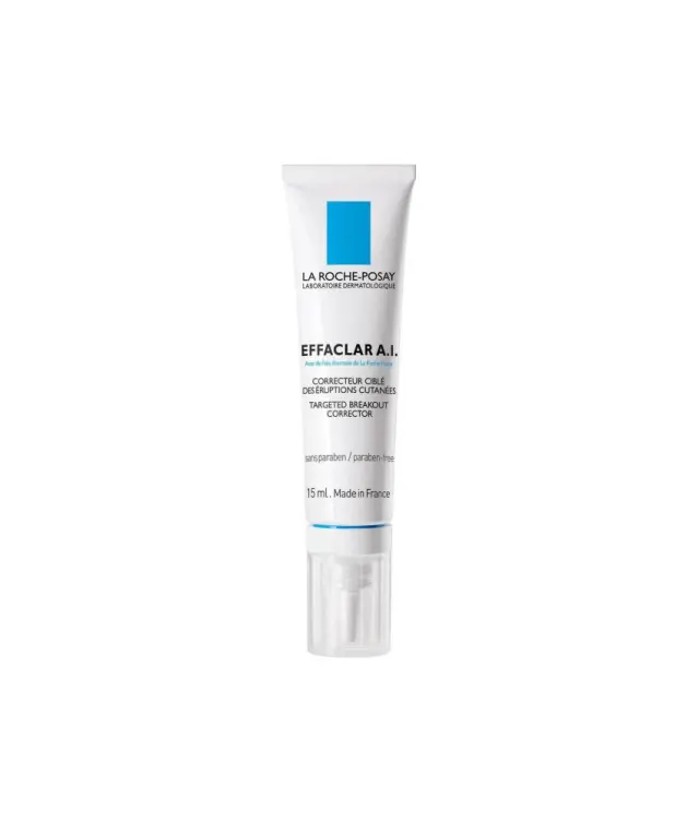 La Roche Posay Effaclar A.I. 24ωρη Κρέμα Προσώπου για Ευαίσθητες Επιδερμίδες κατά της Ακμής 15ml
