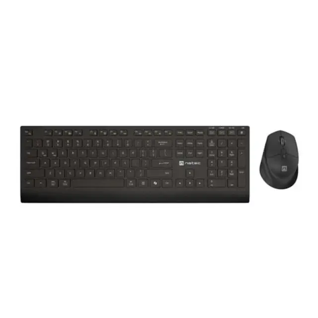 Natec Keyboard & Mouse Set Stingray 2 Black (NZB-2315)