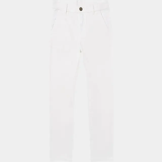 Mayoral Παντελόνι Chino Basic Κρεμ για Αγόρι 2