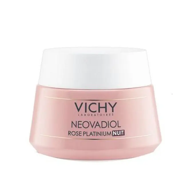 Vichy Neovadiol Rose Platinium Nuit Φροντίδα Νύχτας από την Εμμηνόπαυση και Μετά για Αναζωογόνηση και Τόνωση της Επιδερμίδας 50ml
