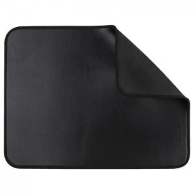 Δερμάτινο mousepad σε μαύρο χρώμα, 350x270x3mm. 2