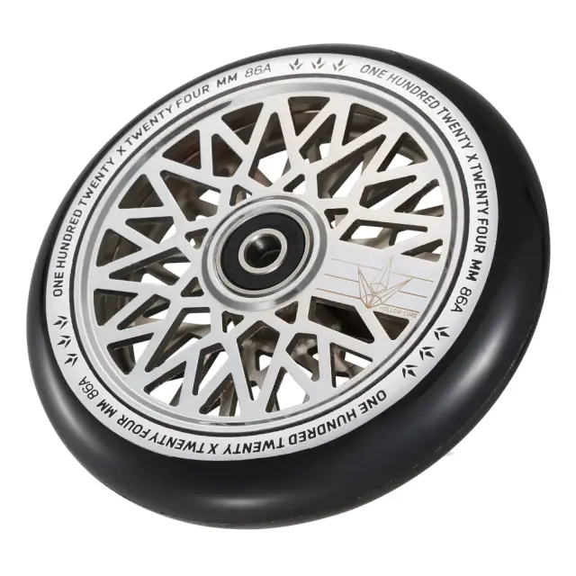 BLUNT Diamond Hollow Wheels 120 - Chrome/Black 3