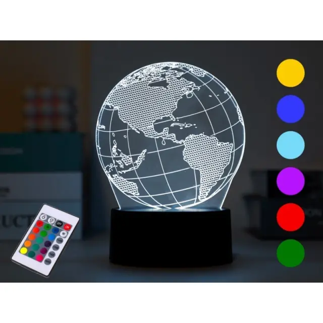ΛΑΜΠΑ i-TOTAL XL2335 3D LED WORLD 12x17cm