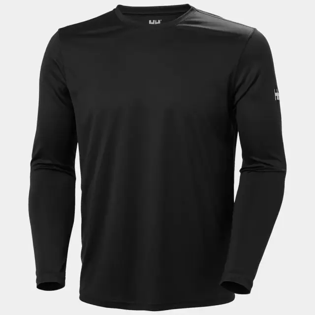 Helly Hansen Tech Crew Long Sleeve 2.0 Ανδρικό Ebony - L