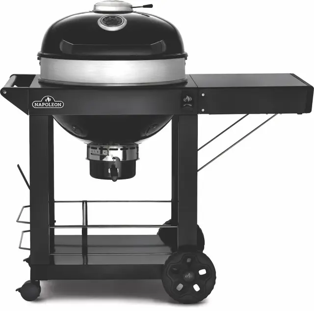 Ψησταριά Κάρβουνου Kettle PRO22 CART 57cm Με Βάση Και Ράφι - NAPOLEON 2