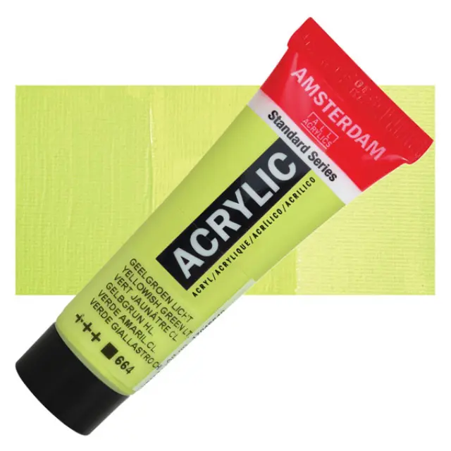 Ακρυλικό Talens Amsterdam 664 Yellowish Green Light - 20ml