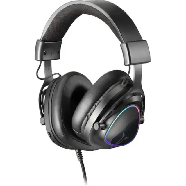 Spartan Gear - Erato Wired Headset (compatible with PC, PS4,PS5, xboxone, switch, switch 2) Black) 2
