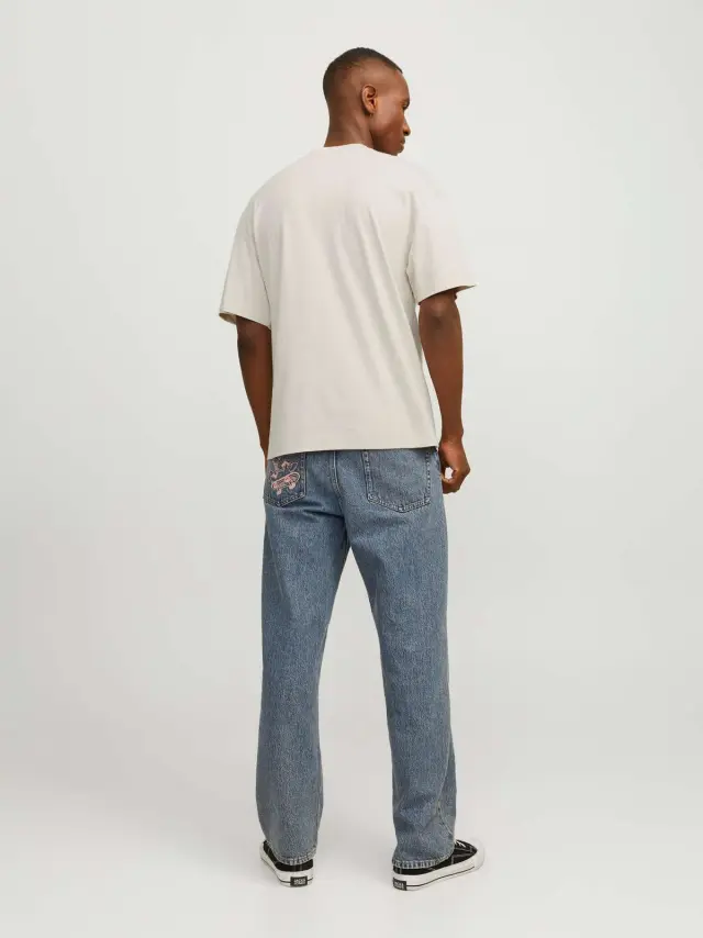 JJEURBAN EDGE TEE SS O-NECK NOOS Moonbeam 2