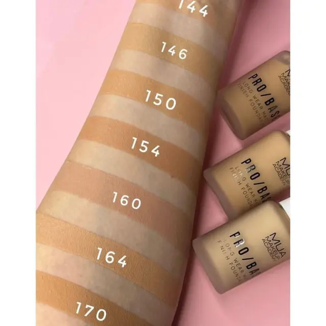 MUA Pro Base Long Wear Matte Finish Foundation #150 30ml 3