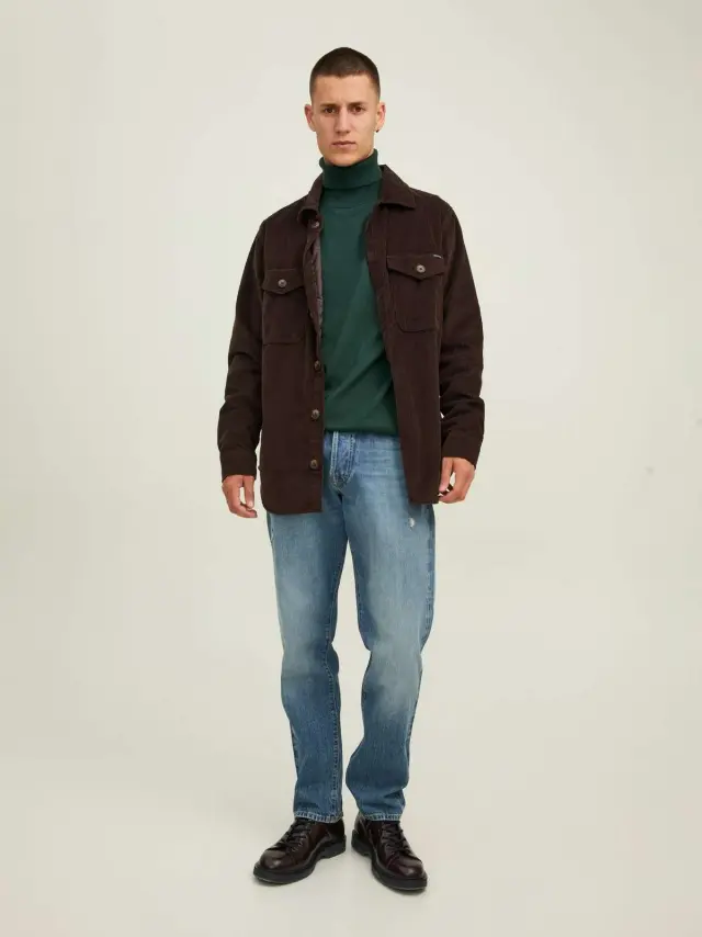JJEEMIL KNIT ROLL NECK NOOS Pine Grove 2