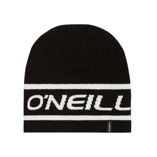 O'neill Adult BM Reversible Logo Beanie Μαύρο - Άσπρο 9P4118-9010 (O'neill) - One Size