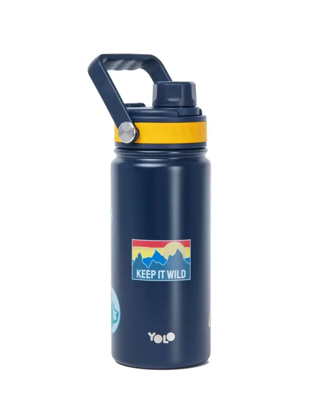 Yolo Μεταλλικό θερμός με λαβή CampX 500ml / 90546 (YOLO)