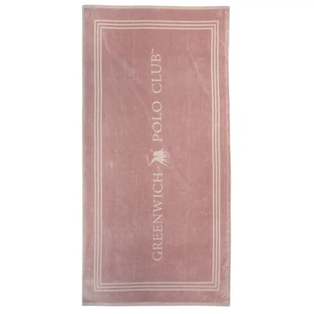 Πετσέτα Θαλάσσης 90x170 400gsm Essential Greenwich Polo Club 4064 Nude 100% βαμβακερό