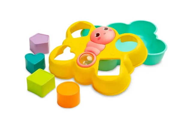 TOYZ Βρεφικό Εκπαιδευτικό Παιχνίδι Αντιστοίχισης - Πεταλούδα 2