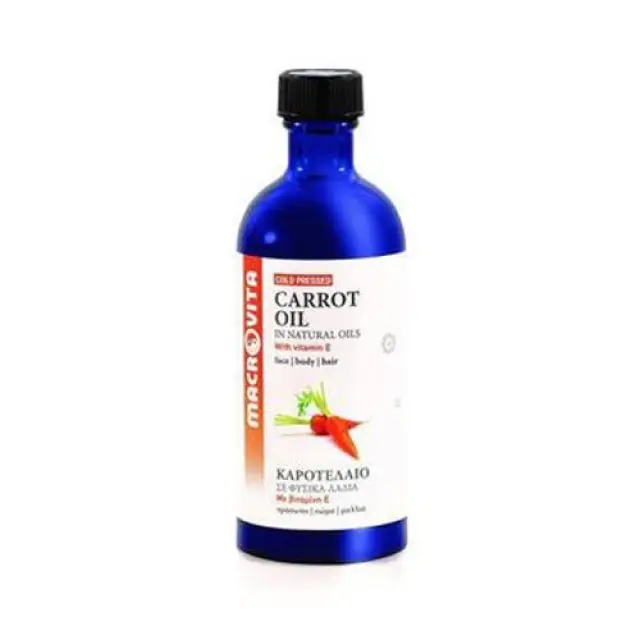 Macrovita Καροτέλαιο για Πρόσωπο, Μαλλιά και Σώμα 100ml