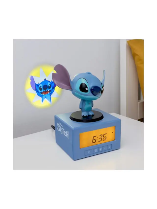 Paladone Disney: Stitch Ξυπνητηρι, Φωτιστικο - Icon Alarm Clock