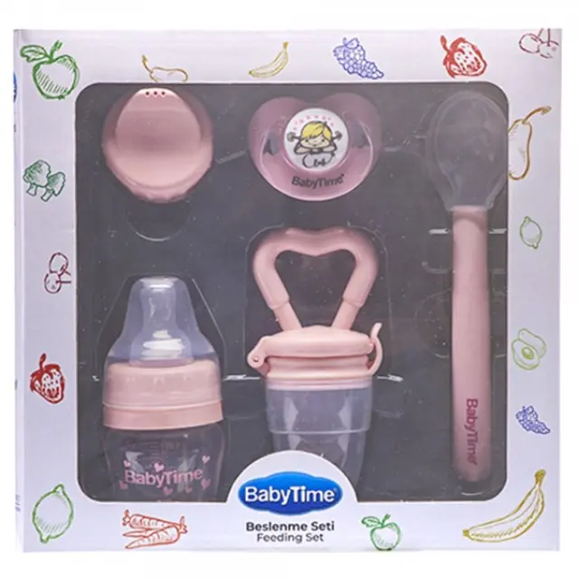 Δώρο Βρεφανάπτυξης Σετ 6τεμ. Pink Babytime BT513