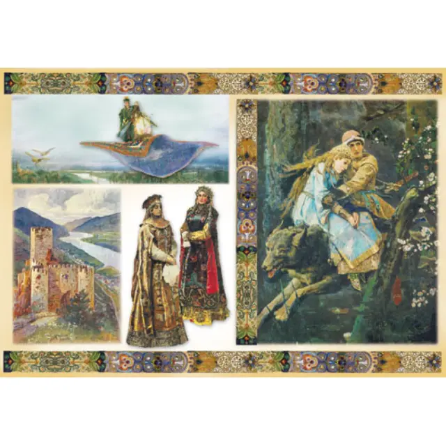 Ριζόχαρτο Stamperia - Russian Fairy Tales - 48x33cm