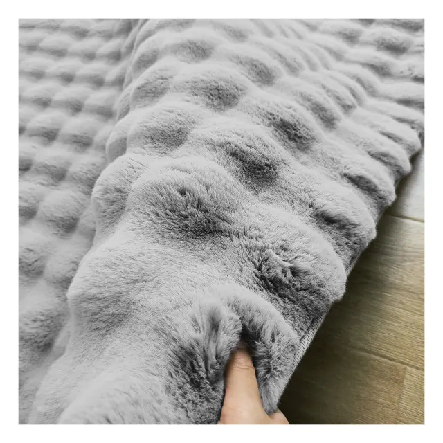 Πατάκι Μπάνιου 45x75 Beauty Home Bubble Art 9664 Grey 100% Πολυέστερ 2
