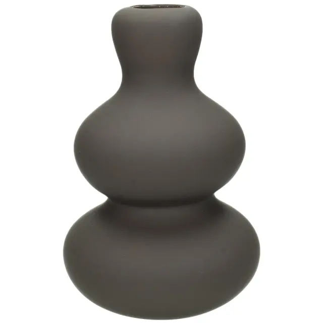 Βάζο Καφέ Δολομίτης 13.5x13.5x20.4cm