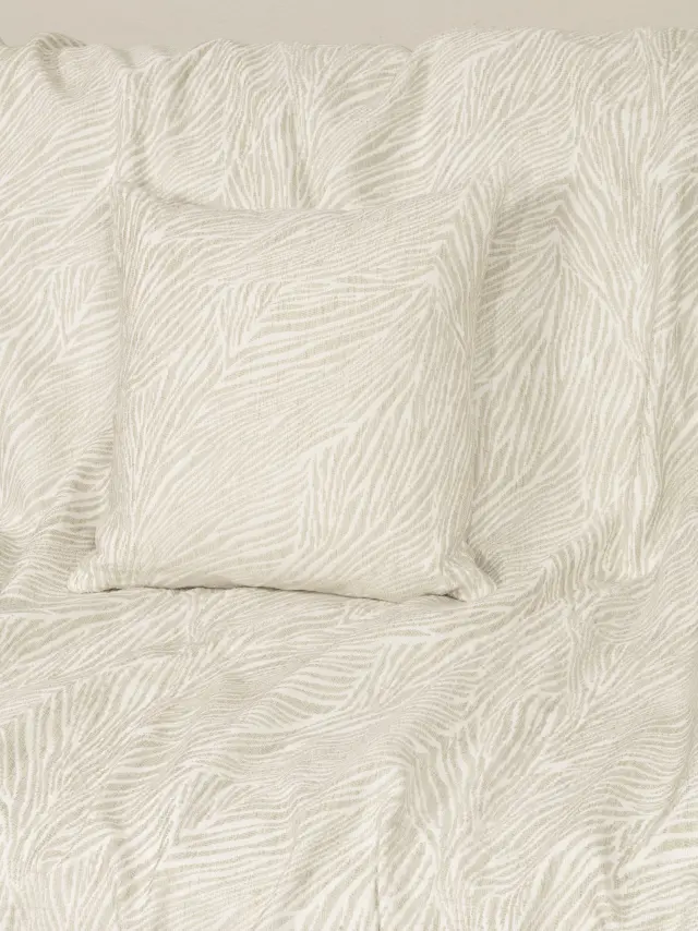 Ριχτάρι Διθέσιο 180x240 Nima Moca Ivory 55% Chenille-25% Cotton-20% Polyester 2