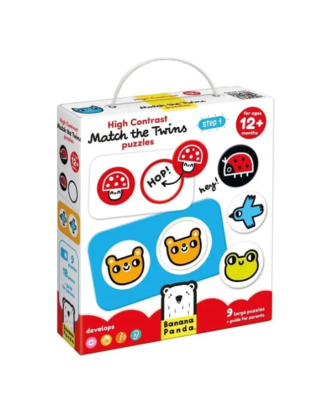 Παιδικό Παζλ Banana Panda - Match The Twins ΠΟΛΥΧΡΩΜΟ - One Size