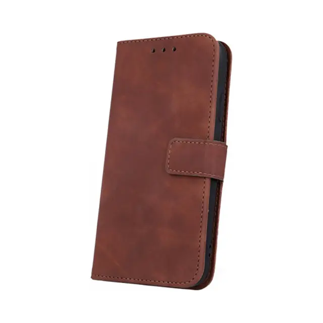 Θήκη Βιβλίο Δερματίνης Senso Velvet Book Case Για Samsung Galaxy A27 Καφέ