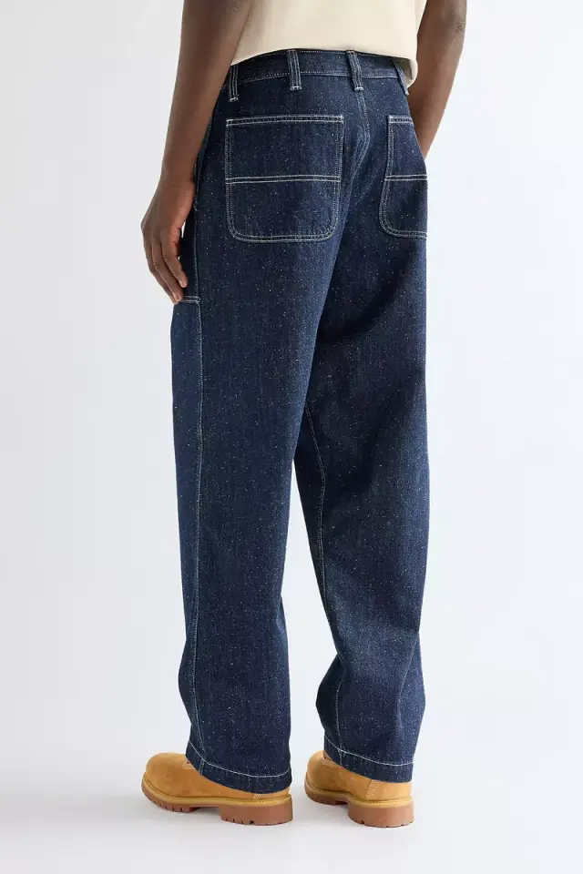 Wrangler X Casey Jones Ανδρικό WORK Τζιν Παντελόνι 112386910 - Dark Blue - 30W 32L 2