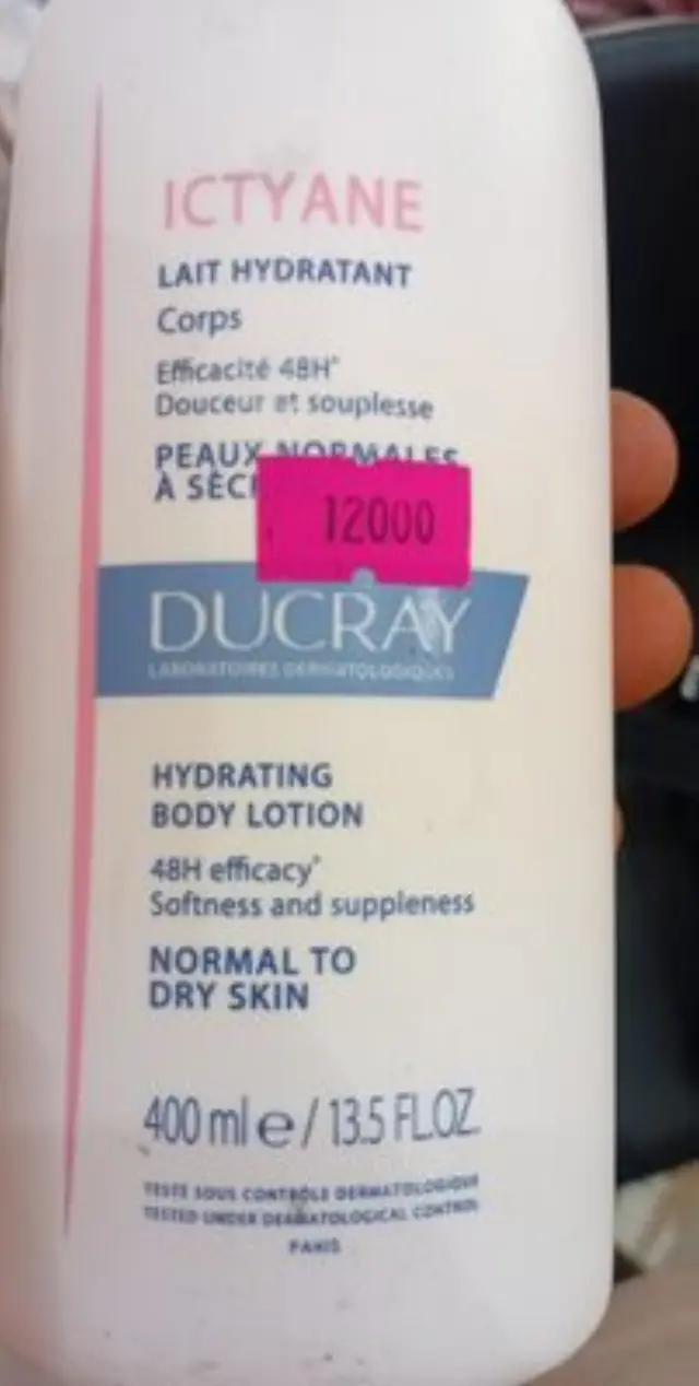 Ducray Ictyane Lait Hydratant 400ml
