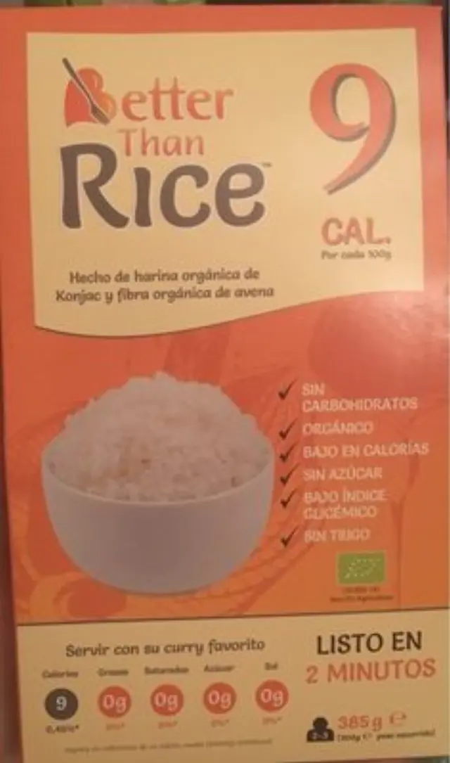 Ρύζι Konjac (Γλυκομαννάνη), Better Than Pasta, Bio, 385γρ