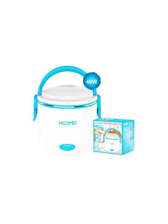 Hoomei Δοχείο Φαγητού Inox Λευκό 700ml
