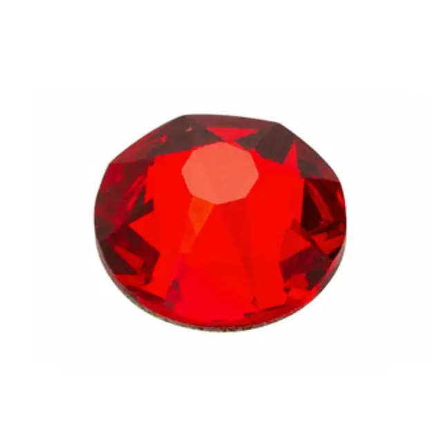 Swarovski 2088 GlueFix XIRIUS Light Siam SS20 Ø4.7x1.75mm - Συσκευασία Χονδρικής - 1440τεμ