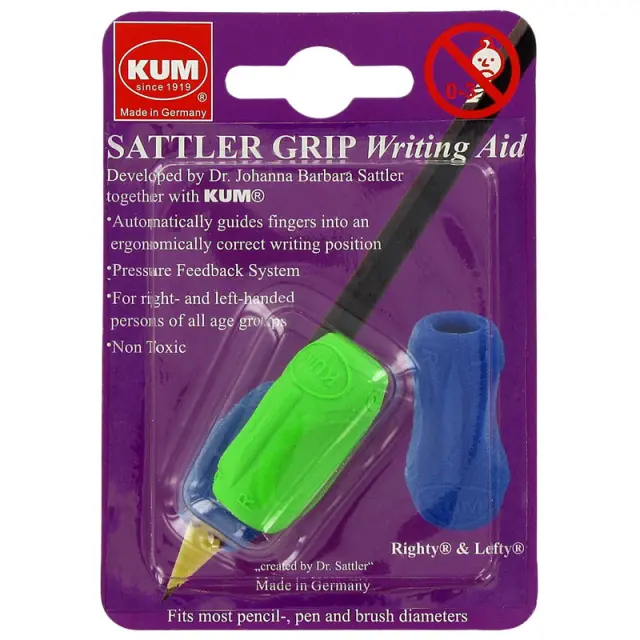 Kum Sattler Βοηθητική Λαβή Γραφής - 1τεμ (Τυχαία Επιλογή Χρώματος)