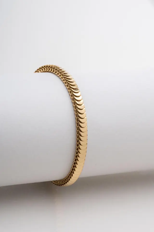 Ατσάλινο βραχιόλι snake