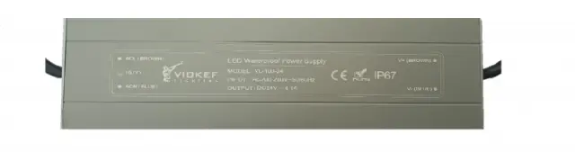 Power supply 24VDC 100W IP67 On-Off