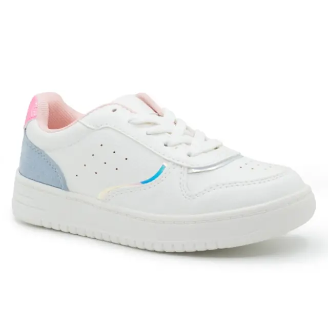 Sneakers SPROX Λευκό με φερμουάρ και κορδόνια - 33 2