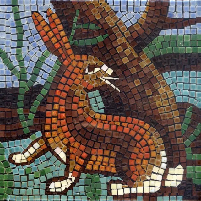 Σετ Με Μίνι Κεραμικές Ψηφίδες 20x20cm, Hare