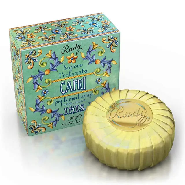Rudy Profumi Le Maioliche Iris of Capri Αρωματικό Σαπούνι 100g