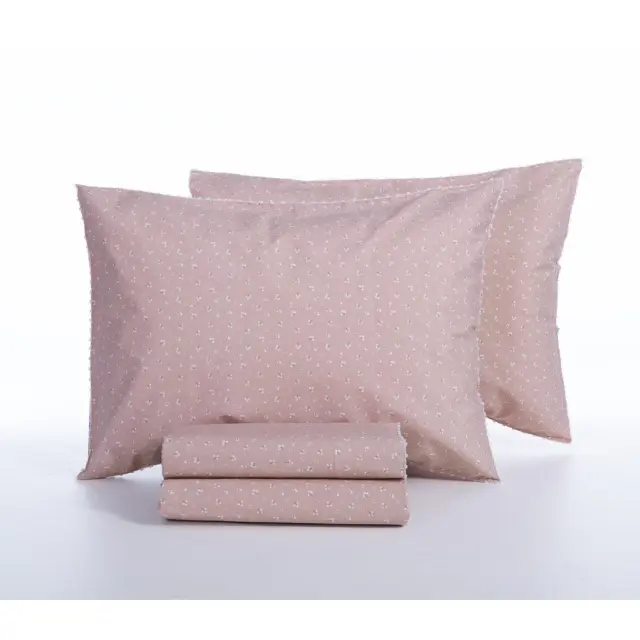 ΣΕΤ ΣΕΝΤΟΝΙΑ ΒΑΜΒΑΚΕΡO ΠΕΡΚΑΛΙ KING SIZE SISSY 280X270 NEF-NEF HOMEWARE ROSE 3