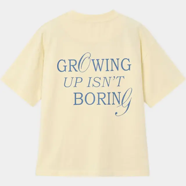 Mayoral Μπλούζα Κοντομάνικη Growing Up Βούτυρο για Αγόρι 2