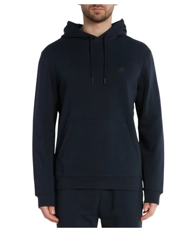Hugo Boss - Ανδρικό Φούτερ Με Κουκούλα Wetalk 50509314-404 Μπλε 3