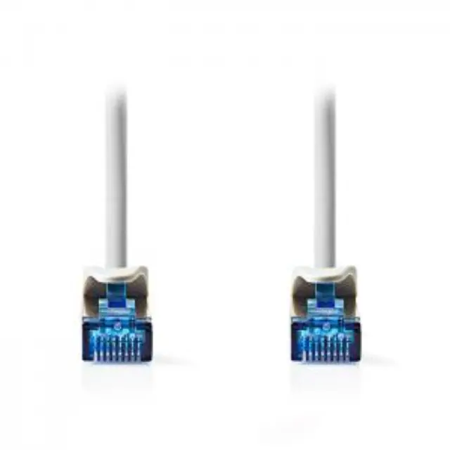 Καλώδιο δικτύου CAT 6a, S/FTP, 0.5m σε γκρι χρώμα. 2
