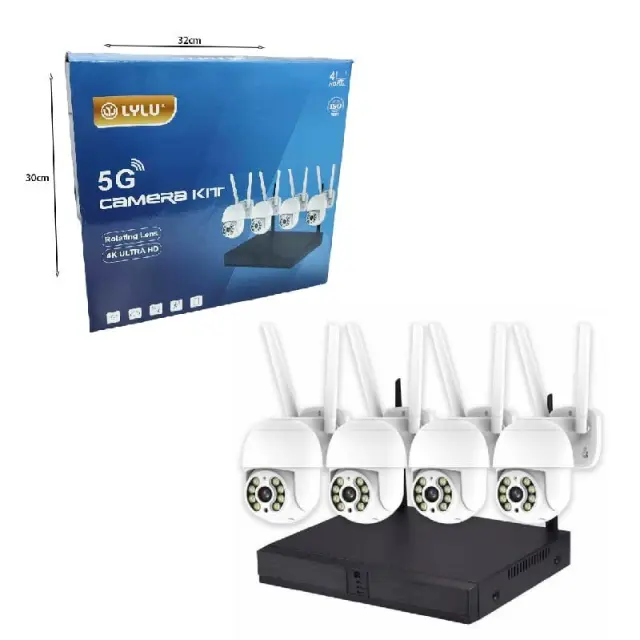 Lylu Καταγραφικό Χώρου με Κάμερες 5G - Camera Kit 012007 3